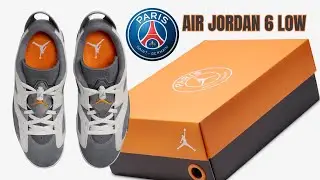 DETAILED LOOK: AIR JORDAN 6 LOW &ldquo;PSG&rdquo;
