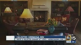 Have a haunted dinner at the Hermosa Inn