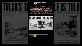 Tulsa Race Massacre &mdash; The City Wiped Off the Map (1921) #legend #europe #history #horror #story