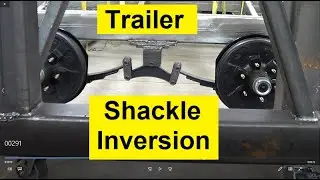 Shackle Inversion on Trailer Springs
