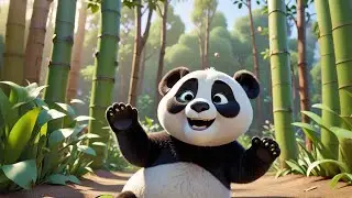 Polly Panda Waves Hi | Cute Animal Greeting Song for Kids | Toddler Learning & Fun Rhymes