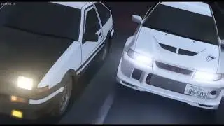 Initial D:  Mission Impossible Scene