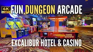 Fun Dungeon Arcade Excalibur Hotel & Casino Las Vegas