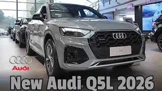 Остаётся ли совершенно новый Audi Q5L 2026 года с цифровой приборной панелью и двигателем EA888 п...