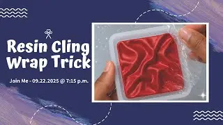 Trying the UV Resin Velvet Cling Wrap Hack – Will It Work?