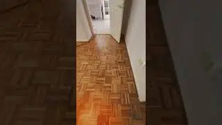 Refinish parquet floors