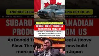 Subaru Shifts Canadian Production to Japan Amid Tariffs 🌐🚗