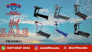 JUAL TREADMILL IMPORT Termurah Aneka Jenis Terbaru di Waru hub ALAT FITNESKU 0877482749221