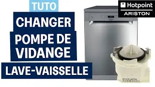 Remplacer la pompe de vidange &ndash; Lave-vaisselle HOTPOINT ARISTON