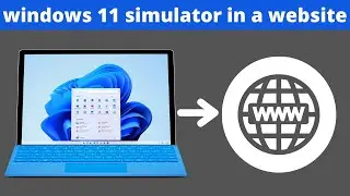 windows 11 simulator in a website!!!
