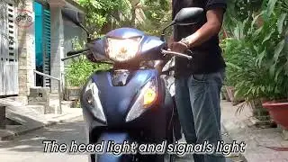 Review Honda Vision 2022 at DC Motorbikes