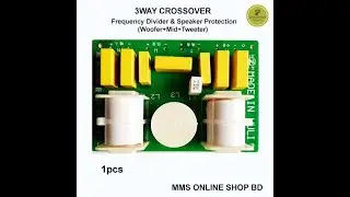 Audio Speaker Crossover Circuit 3 Way Frequency Divider Circuit Board