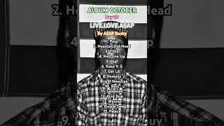 LIVE.LOVE.A$AP! Day 20! #rap #hiphop #cloudrap #asaprockytypebeat #asapmob #music #album #mixtape