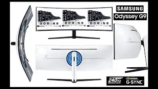 SAMSUNG ODYSSEY G9 - KOSMOS NIE MONITOR - GAMING MONITOR LC49G94TSSUXZG Unboxing  Montaż  Recenzja