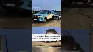 Veja imagens da megaopera&ccedil;&atilde;o contra o Comando Vermelho