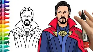 HOW TO DRAW DOCTOR STRANGE