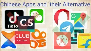 #anviscorner  Chinese Apps and their  Alternative apps | Chinese app banned |