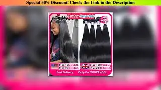Deal Wow Angel 28 30inch Bone Straight Human Hair Bundles 1/3/4 pieces 10A Peruvian Remy Hair Exten