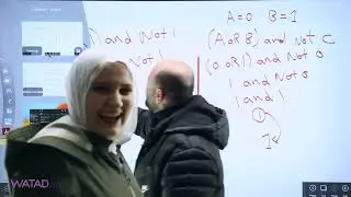 إحدى طالبات موقع وتد التعليمي و طالبة الأستاذ : أحمد الصالح 🤩بادرت بحل امتحان الحاسوب لجيل 2004