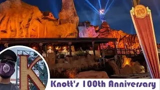 KNOTT'S BERRY FARM 100th Anniversary Celebration - Best Theme Park in California