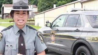 Upper Chi Summer Camp - A Visit from Trooper Tobin and the PA State Police
