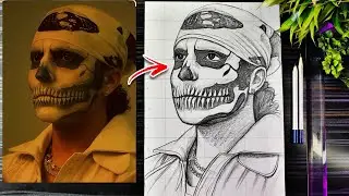 How To Draw Talwinder Drawing , Singer Talvinder Singh Drawing, Outline Tutorial Step by Step
