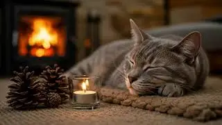 Cat Music for Anxiety!🐈 Deep Sleep, Stress Relief, 432Hz Music & Cozy Ambience No Ads