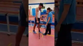 Walking after spinal cord injury stampelle a modi bastoni , crutches like walking stick