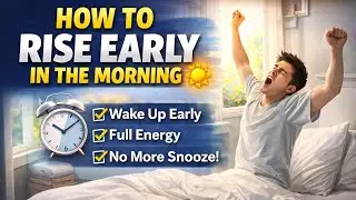 How to rise early in the morning.