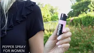 POLICE MAGNUM Pink Pepper Spray Belt Clips | Self Defense Protection