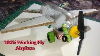 How to make a airplanes from usedbottles | Making airplanes from bottles brings unexpected results