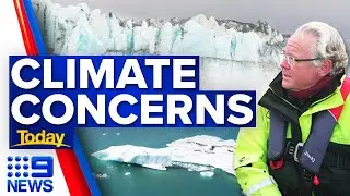 Europe&rsquo;s largest glacier is rapidly melting | 9 News Australia