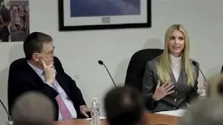 We issued a Call to Action to the private sector, Ivanka Trump
