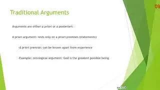 Introducing Arguments for God's Existence