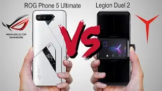 ASUS ROG Phone 5 Ultimate vs Lenovo Legion Duel 2 ||Animated Comparison||