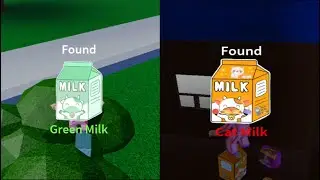 How to get 'Green Milk' & 'Cat Milk' | Roblox Find The Milks
