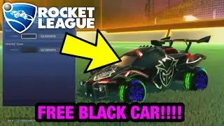 HOW TO GET A BLACK CAR FOR FREE IN ROCKET LEAGUE JANUARY 2025