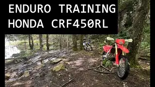 HONDA CRF450RL -  Enduro Training - Lavant ON