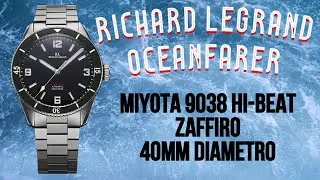 Recensione RLG WATCHES  OceanFarer DIVER Matte Black