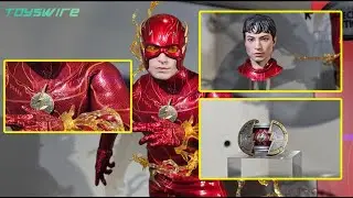 【4K Review】Hot Toys The Flash (2023) 1/6th Scale Collectible Figure MMS713 #EzraMiller #Batman