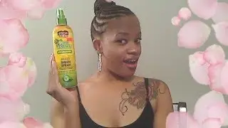 (Review)- African Pride- Olive Miracle Braid Sheen Spray
