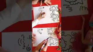 4 elementos da Natureza - Como desenhar #Shorts