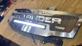 Сегодня на сдаче решетка для Патфайндера модель ХРОМ LED100 от CHROME-TUNING.COM вотсап+79139128042