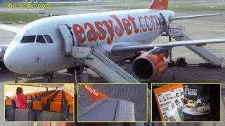 EasyJet Airbus A319 Hamburg to Milan Malpensa [AirClips full flight series]