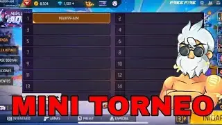 👉 MINI TORNEO A&Ntilde;O NUEVO 2026 | REGALANDO PASES &Eacute;LITE | FREE FIRE 🔥