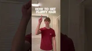 Fluffy hair tutorial 🔥 #hairstyle #hairtutorial #messyhair #glowuptips #hairtips ￼