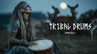 Ritualistic Dark Folk | Nordic Tribal Drums ~ Ancient Viking Ambience for Deep Peace