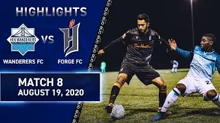 CANPL HIGHLIGHTS | HFX Wanderers FC vs. Forge FC (August 19, 2020)