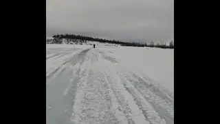 Traveling 70 miles along ice shelves to a remote lodge in Alaska (January 17, 2026)