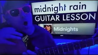 How To Play Midnight Rain - Taylor Swift Guitar Tutorial (Beginner Lesson!)